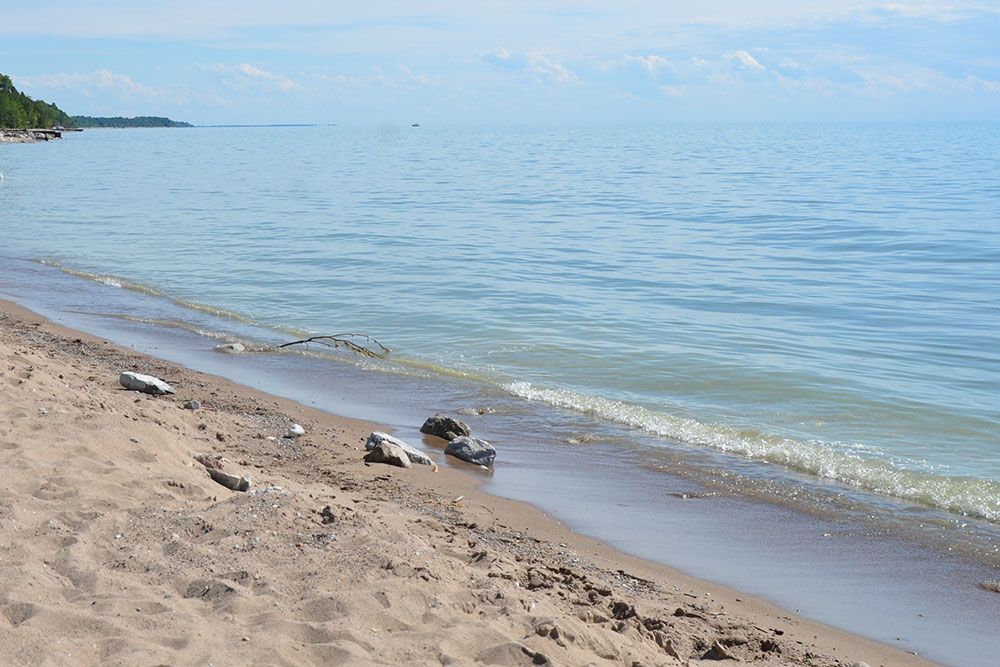 A file photo of Lake Huron.